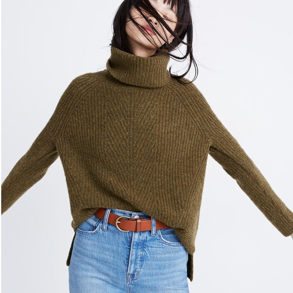 Madewell Mercer Turtleneck Sweater XXS